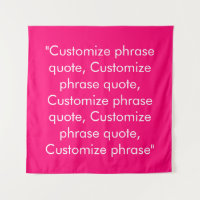 Customize phrase quote elegant fuchsia white