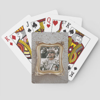 Customize Picture Frame Just Add Your Photo! Playing Cards