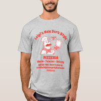 Customize Pizza Restaurant Detailed Graphic