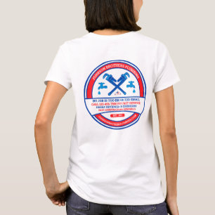 Customize Plumbing Contractor Business Women's  T-Shirt