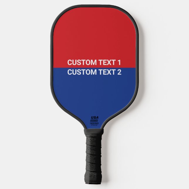 Customize President Election 2024 Political Theme Pickleball Paddle (Back)