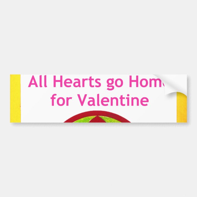 Customize Product Bumper Sticker (Front)