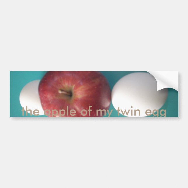 Customize Product Bumper Sticker (Front)