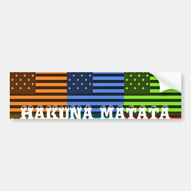 Customize Product Bumper Sticker (Front)