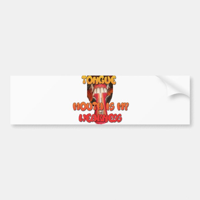 Customize Product Bumper Sticker (Front)