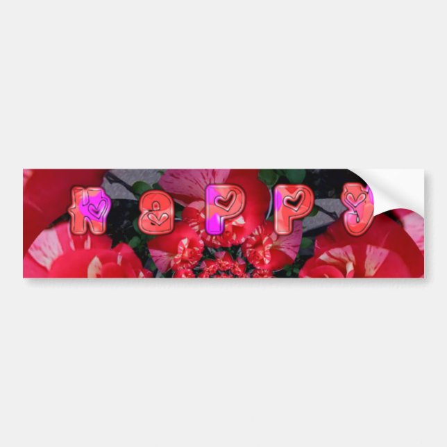 Customize Product Bumper Sticker (Front)