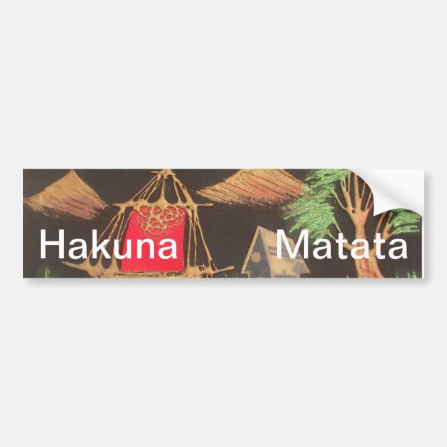 Customize Product Bumper Sticker (Front)