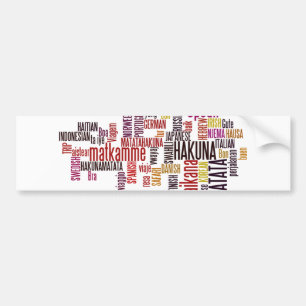 Customize Product Bumper Sticker