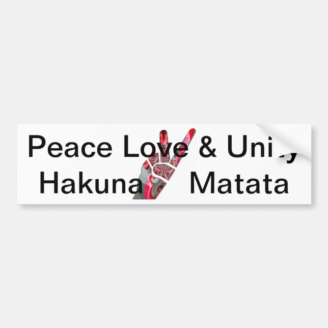 Customize Product Bumper Sticker (Front)