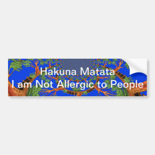 Customize Product Bumper Sticker