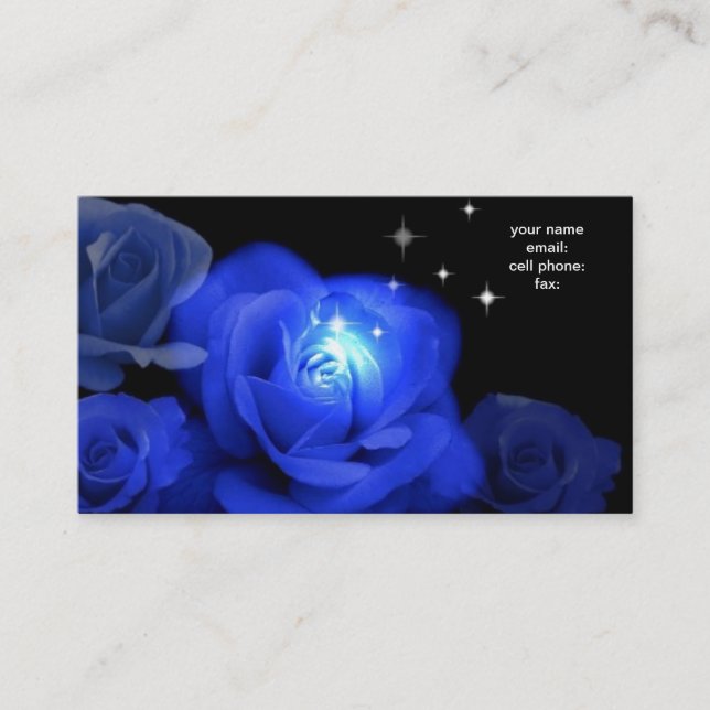 Customize Product Business Card (Front)