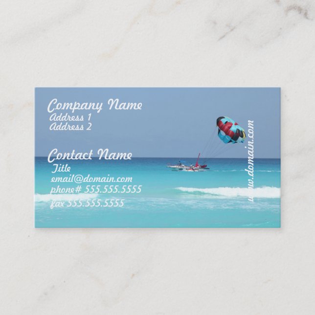 Customize Product Business Card (Front)