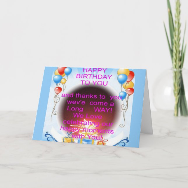 Customize Product Card (Front)