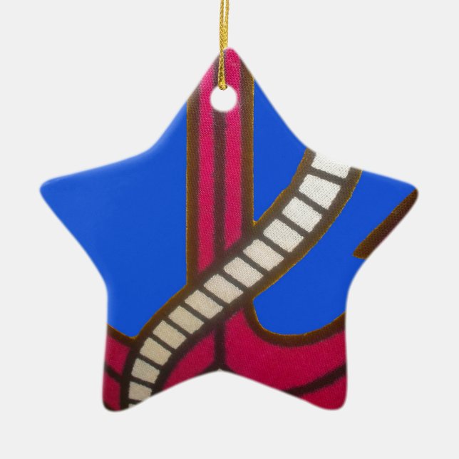 Customize Product Ceramic Ornament (Front)