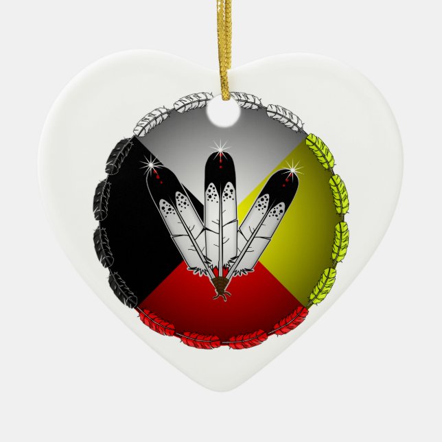 Customize Product Ceramic Ornament (Front)