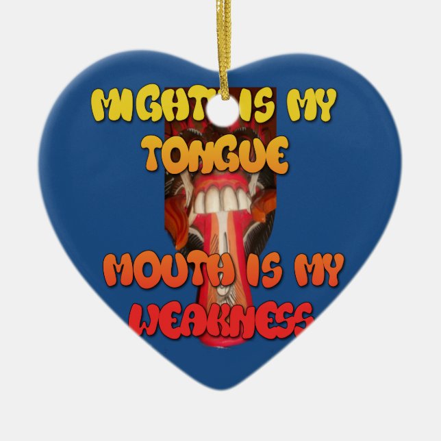 Customize Product Ceramic Ornament (Front)