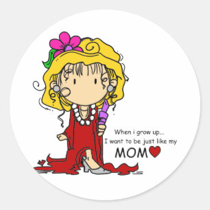 Customize Product Classic Round Sticker