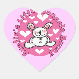 Customize Product Heart Sticker