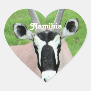 Customize Product Heart Sticker