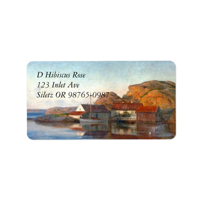 Customize Product Label (Front)