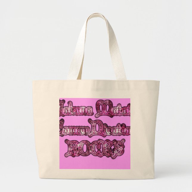 Customize Product Large Tote Bag (Front)