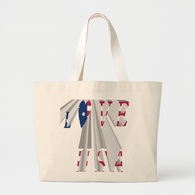 Customize Product Large Tote Bag (Front)