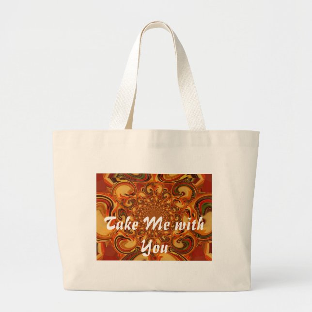 Customize Product Large Tote Bag (Front)