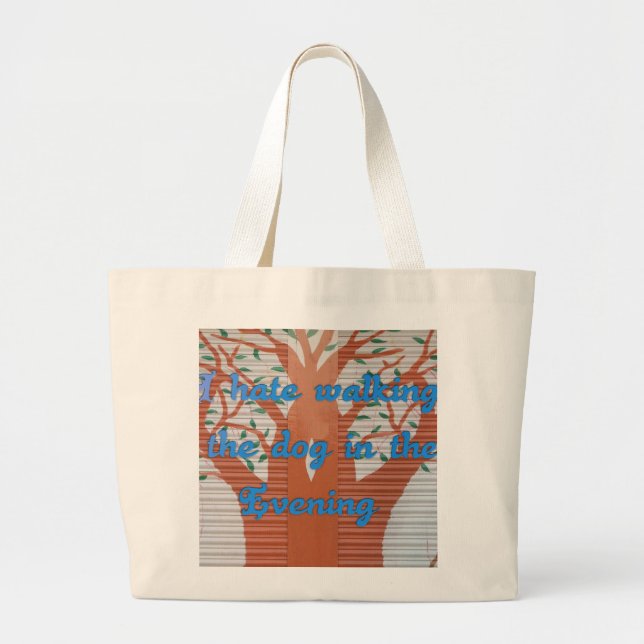 Customize Product Large Tote Bag (Front)