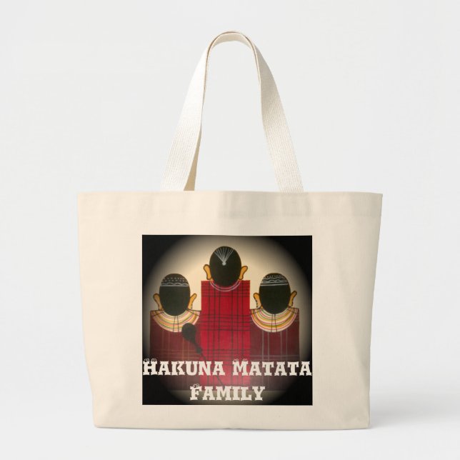 Customize Product Large Tote Bag (Front)