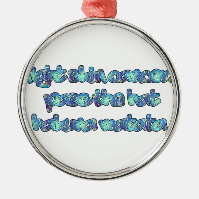 Customize Product Metal Ornament (Front)