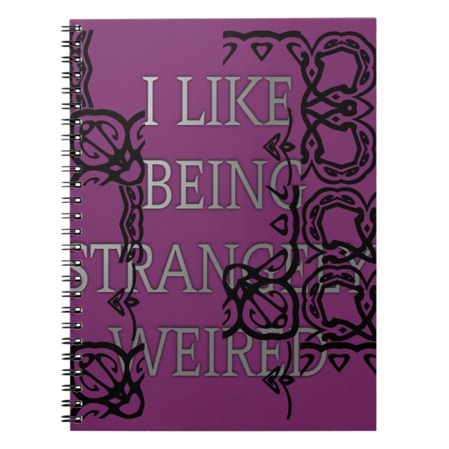 Customize Product Notebook (Front)