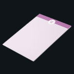 Customize Product Notepad<br><div class="desc">Lovely purple,  aka lavender,  lilac,  mauve,  orchid colour. Plain solid colour block for your custom name and other text. Perfect fashion colour.</div>
