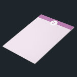 Customize Product Notepad<br><div class="desc">Lovely purple,  aka lavender,  lilac,  mauve,  orchid colour. Plain solid colour block for your custom name and other text. Perfect fashion colour.</div>