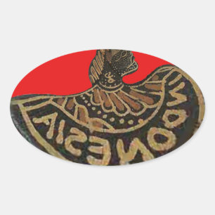 Customize Product Oval Sticker