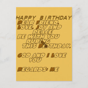 Customize Product Postcard