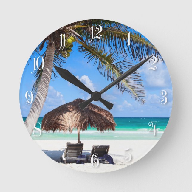 Customize Product Round Clock (Front)