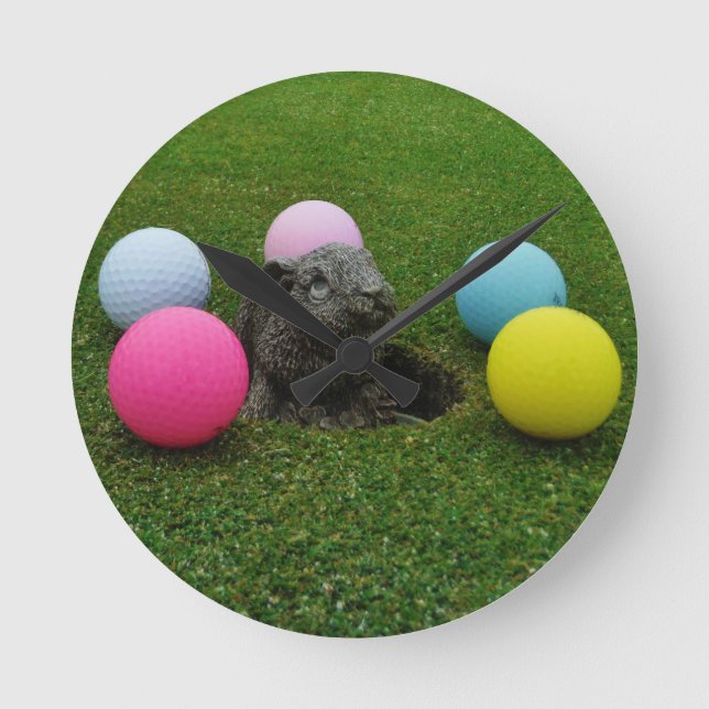 Customize Product Round Clock (Front)