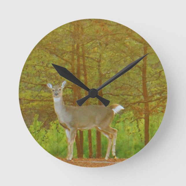 Customize Product Round Clock (Front)