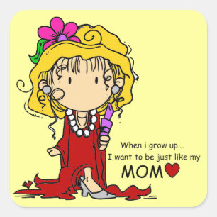 Customize Product Square Sticker