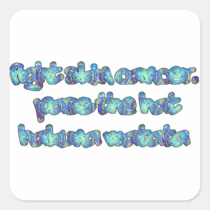 Customize Product Square Sticker
