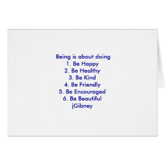 Customize ProductBeing is about doing jGibney The
