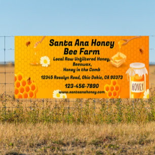 Customize Raw Honey For Sale Farm Business 2 Banner