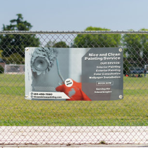 Customize Residential Commercial Painting Business Banner