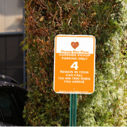 Customize Restaurant Curbside Pickup Parking