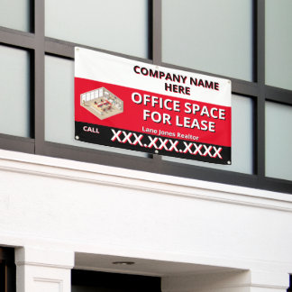 Customize Retail Space For Lease Company Logo Buil Banner