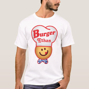Customize Retro Burger Joint - Burger Bob Vintage T-Shirt