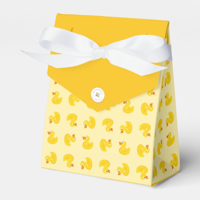 Customize, Rubber Duck Favor Box (Front Side)