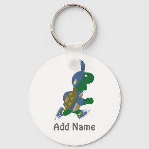 Customize Running Turtle Keychain