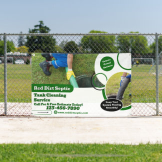 Customize Septic Tank Cleaning Service Detailed  Banner