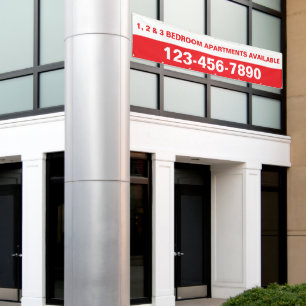 Customize Simple Large Apartment Complex Banner